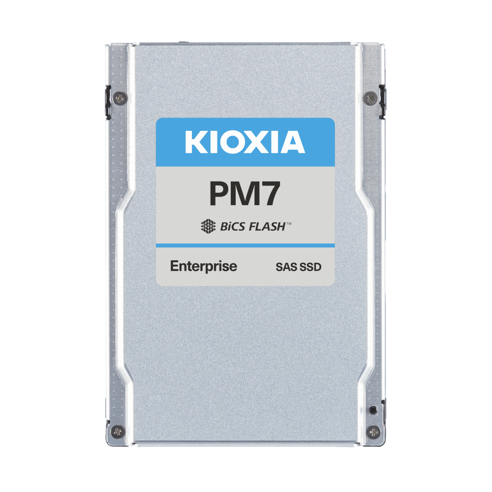 3.84TB KIOXIA SSD PM7-R 2.5 Zoll SAS4 SED